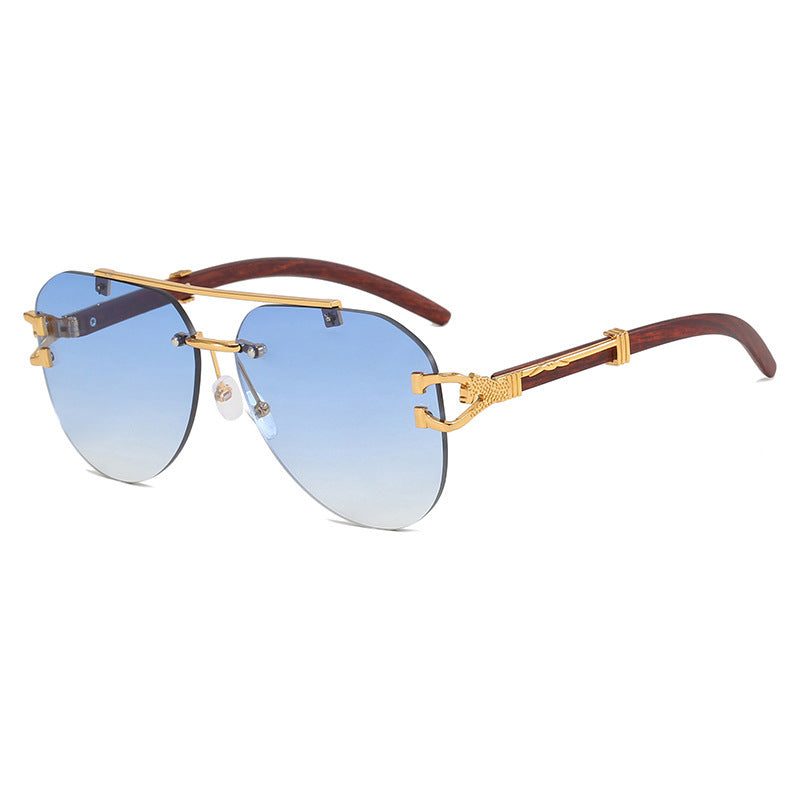 Women's sunglasses with elegant design and wooden accents Bowlift