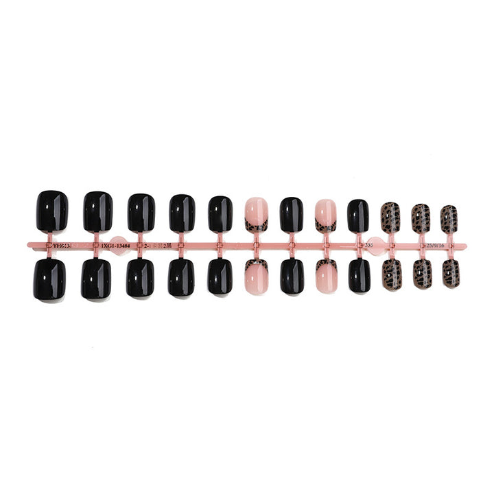 Stylish Press-On Nail Art Set Bowlift