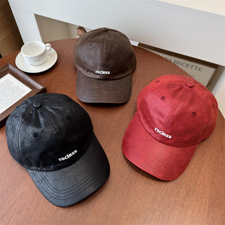 Unisex Vintage-Inspired Distressed Baseball Cap Bowlift