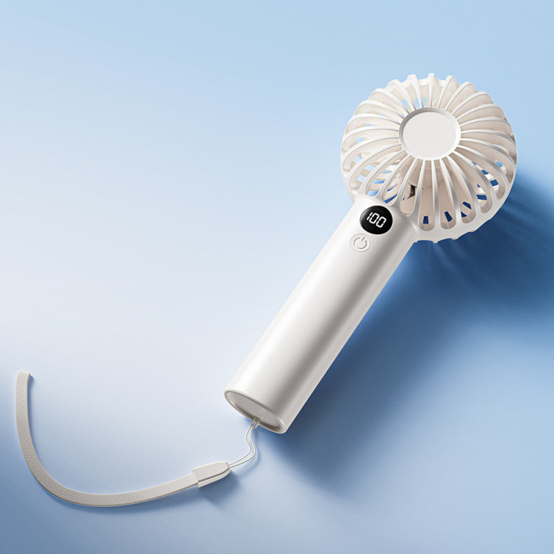 Ladies portable high-speed handheld fan with digital control Bowlift