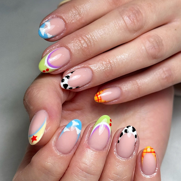 Creative Artistic Press-On Nail Collection Bowlift