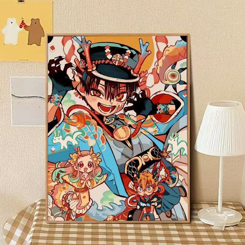 Whimsical Cartoon Character Canvas Art Bowlift