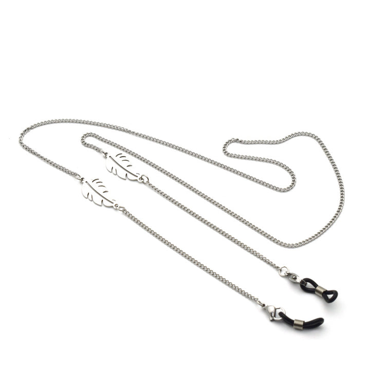 Stylish Geometric Chain Eyewear Holder Bowlift