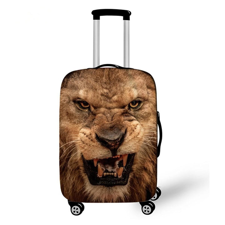 Women's hard-shell suitcase with creative cat design attraction Bowlift