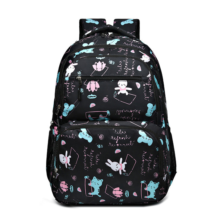 Whimsical Character Design School Backpack
