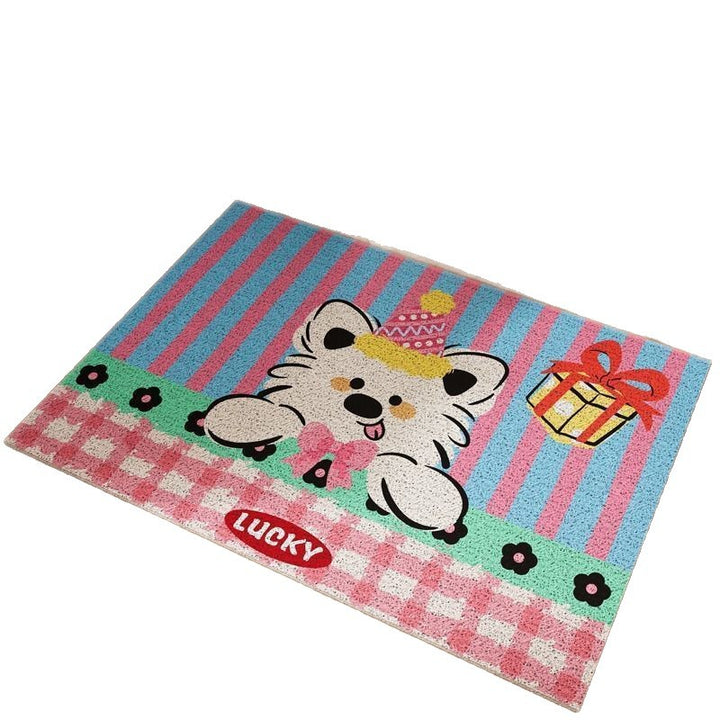 Cartoon-Themed Entrance Mat Bowlift