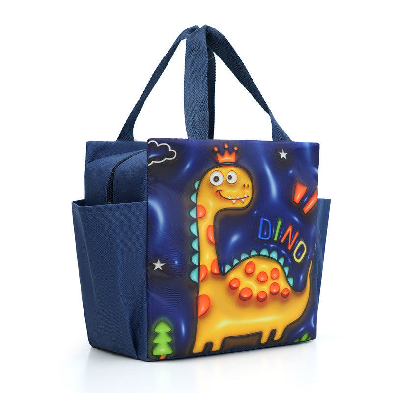 Fun Soccer-Themed Insulated Lunch Tote Bowlift