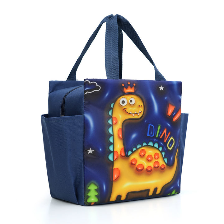 Fun Soccer-Themed Insulated Lunch Tote Bowlift