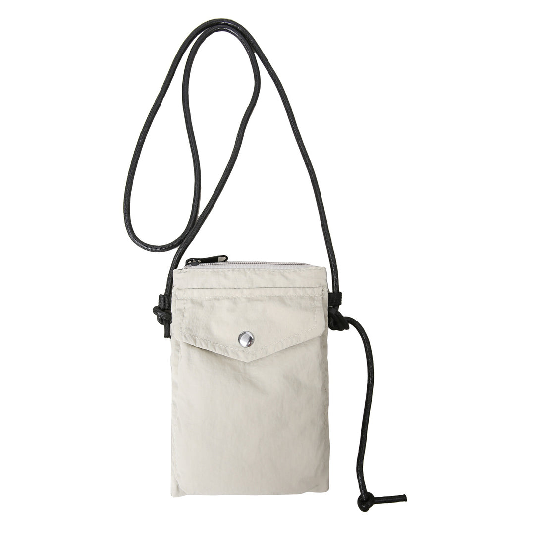 Practical Shoulder Bag with Water-Repellent Material and Adjustable Shoulder Strap Bowlift