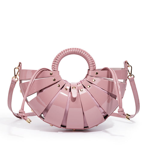 Elegant Fan-Shaped Handbag Bowlift