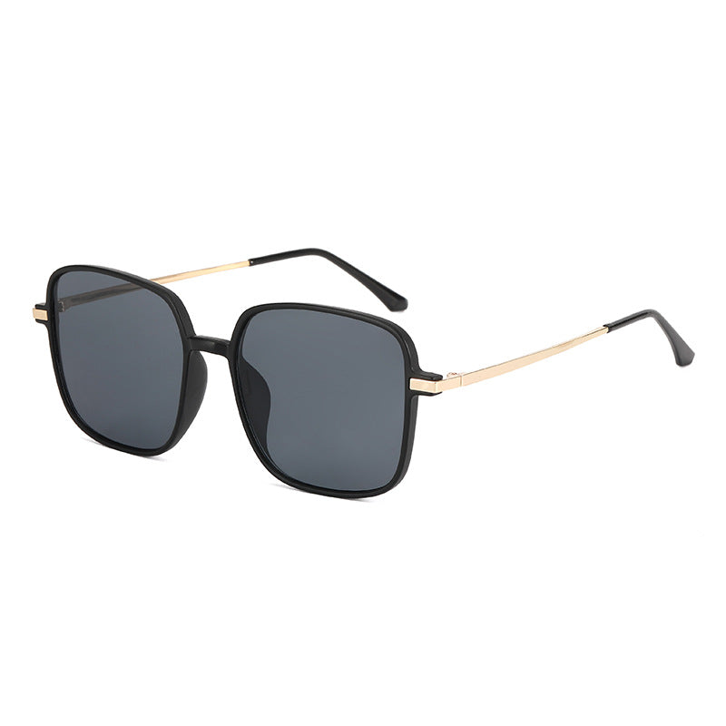 Women's square designer glasses with delicate metal frame Bowlift