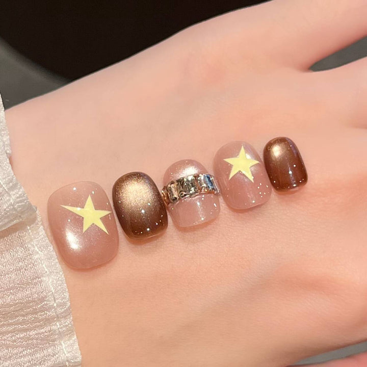 Starry-Themed Nail Art Set Bowlift