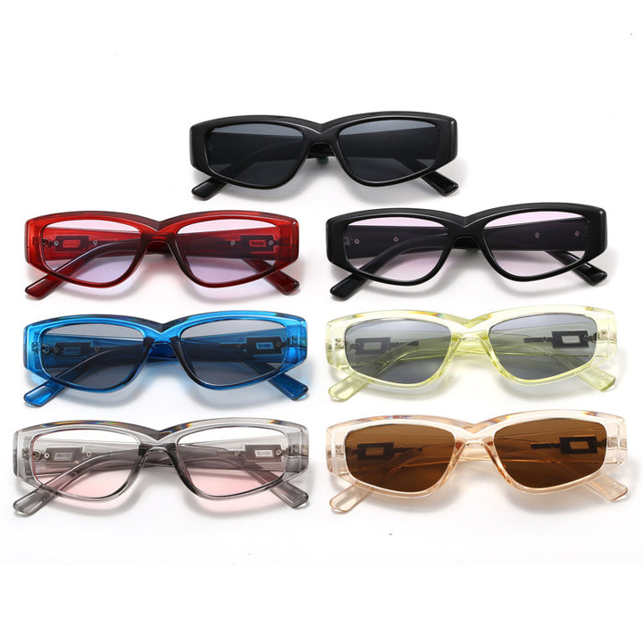 Women's fashionable sunglasses with elegant frame decoration Bowlift