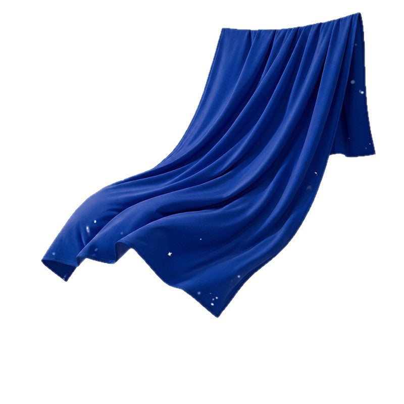 Ladies' soft flowing cashmere-like thermal scarf with anti-pilling and windproof inner side Bowlift