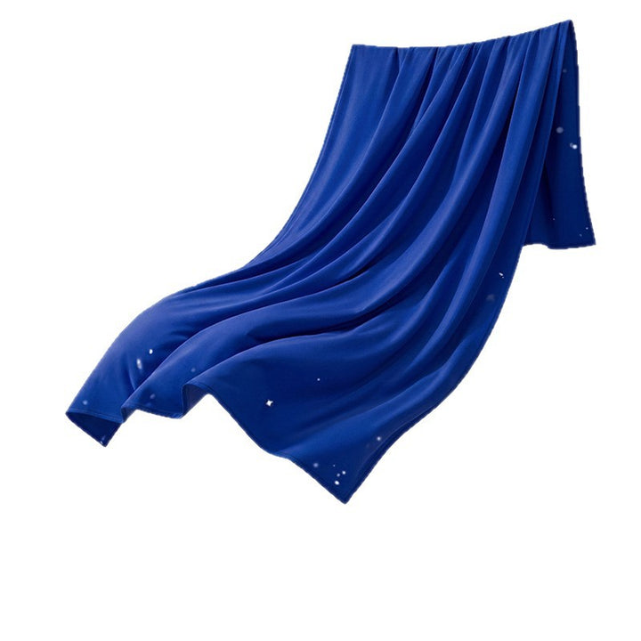 Ladies' soft flowing cashmere-like thermal scarf with anti-pilling and windproof inner side Bowlift