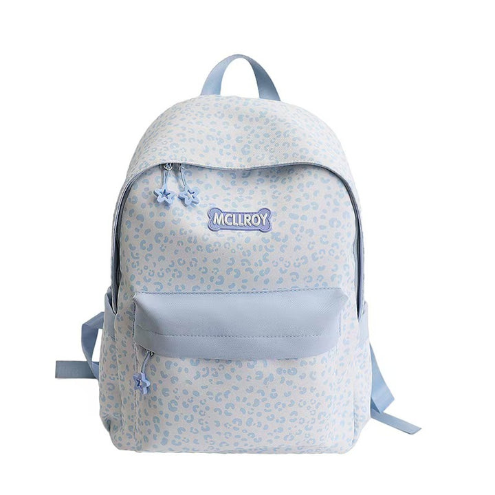 Stylish Leopard Print Backpack Bowlift