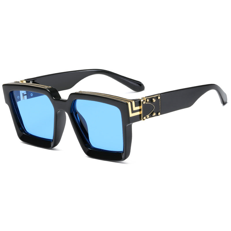 Women's square designer sunglasses with striking frame Bowlift