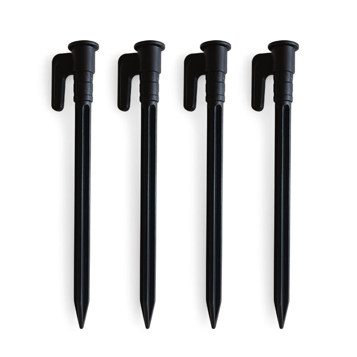 Unisex Tent Stakes with Practical Grip Bowlift