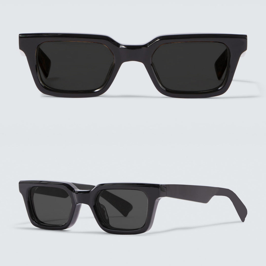 Ladies stylish sunglasses in modern square design with polarized lenses Bowlift