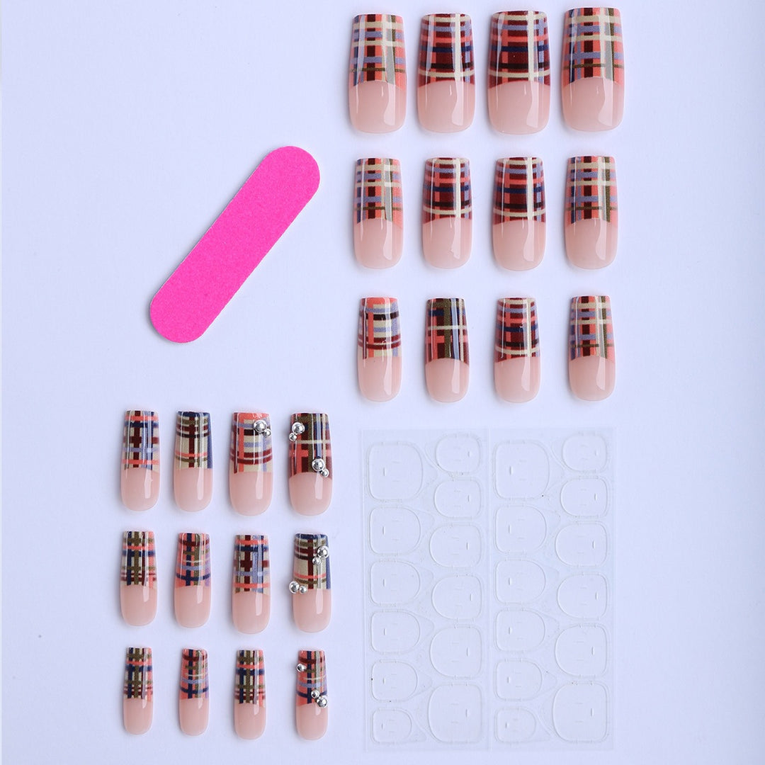 Artificial nails with trendy design Bowlift
