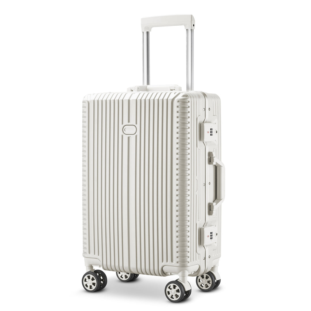 Men's High-Durability Hard Shell Wheeled Suitcase Bowlift