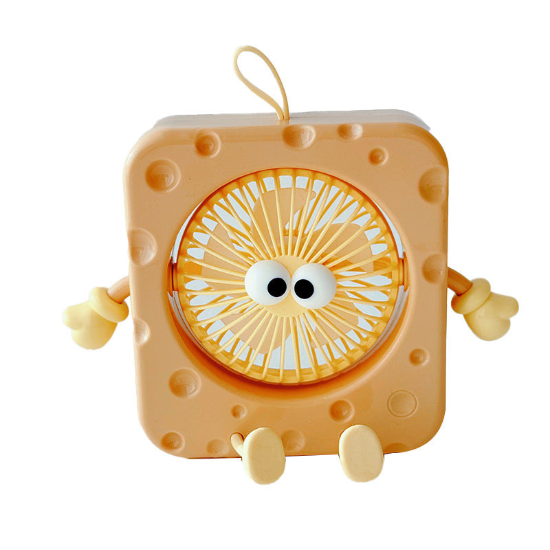 Unisex Portable Mini Personal Fan in Cute Animal Design Bowlift