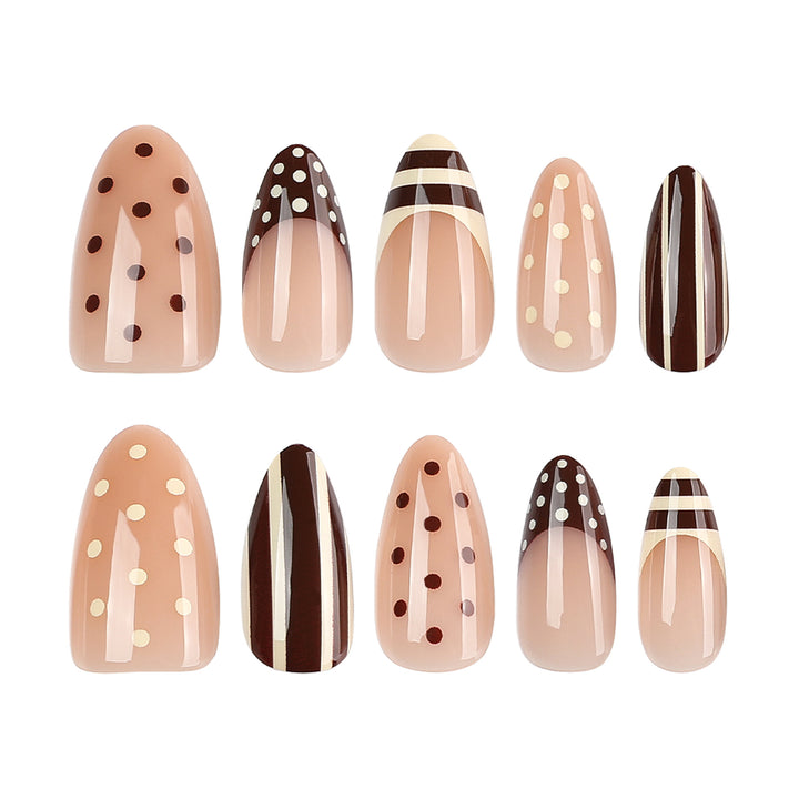 Artful nail art with geometric designs Bowlift