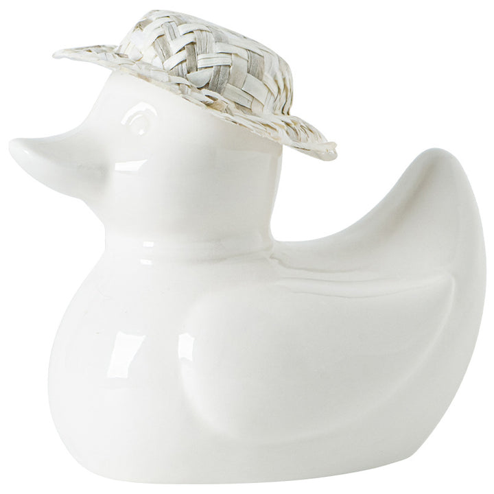 Decorative ceramic duck Bowlift