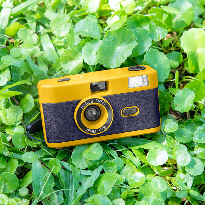 Reusable Film Camera with Flash Bowlift