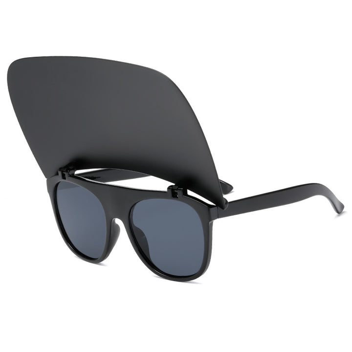 Women's corrective glasses with removable bowlift shield
