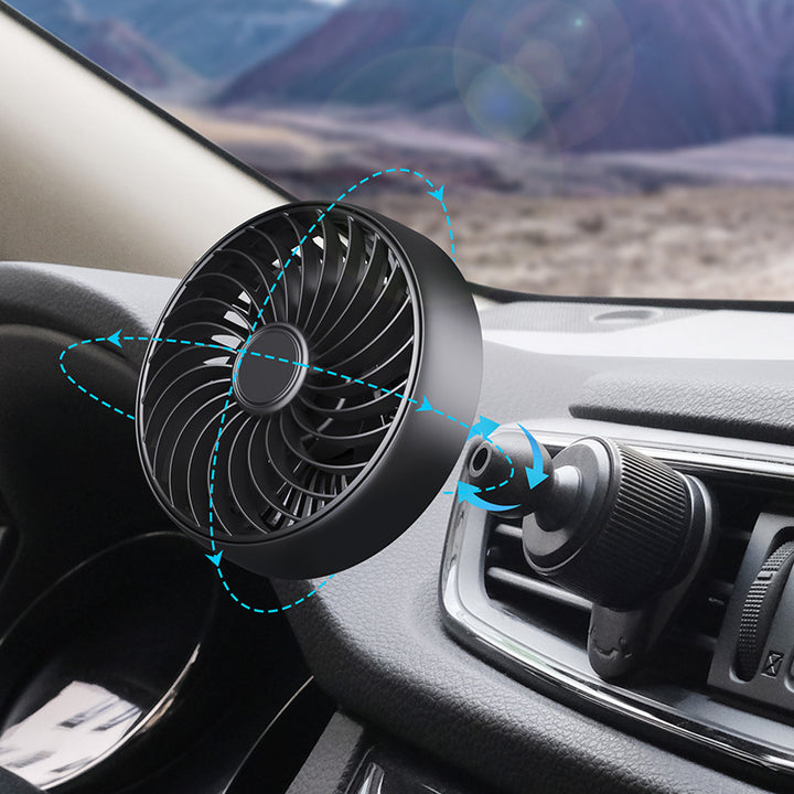Car Air Vent Clip-On Cooling Fan Bowlift