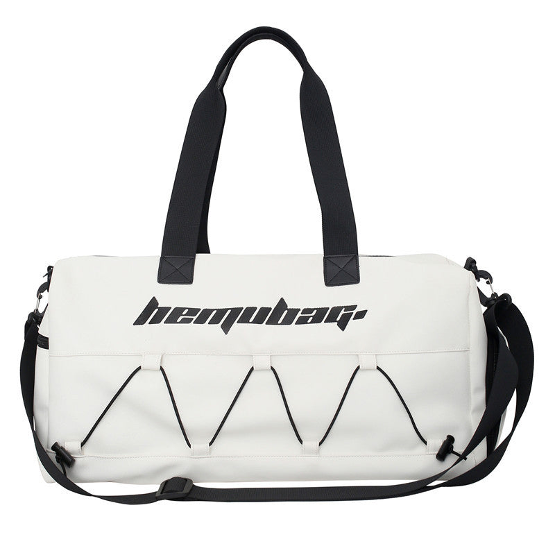 Sporty Travel Bag with Expandable Compartment Design Bowlift