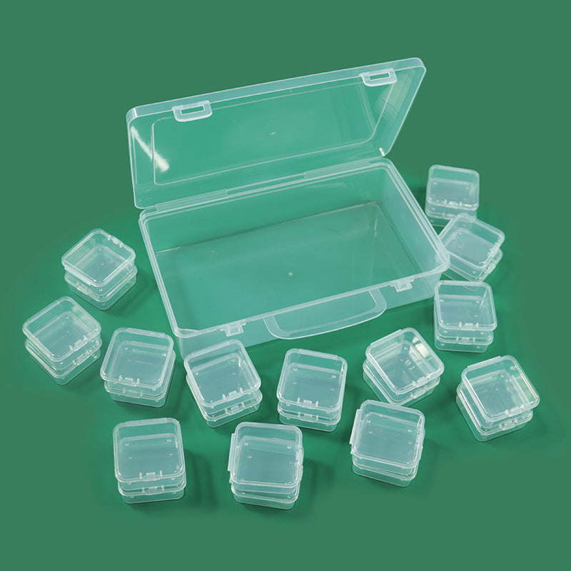 Clear Multi-Compartment Storage Box Bowlift