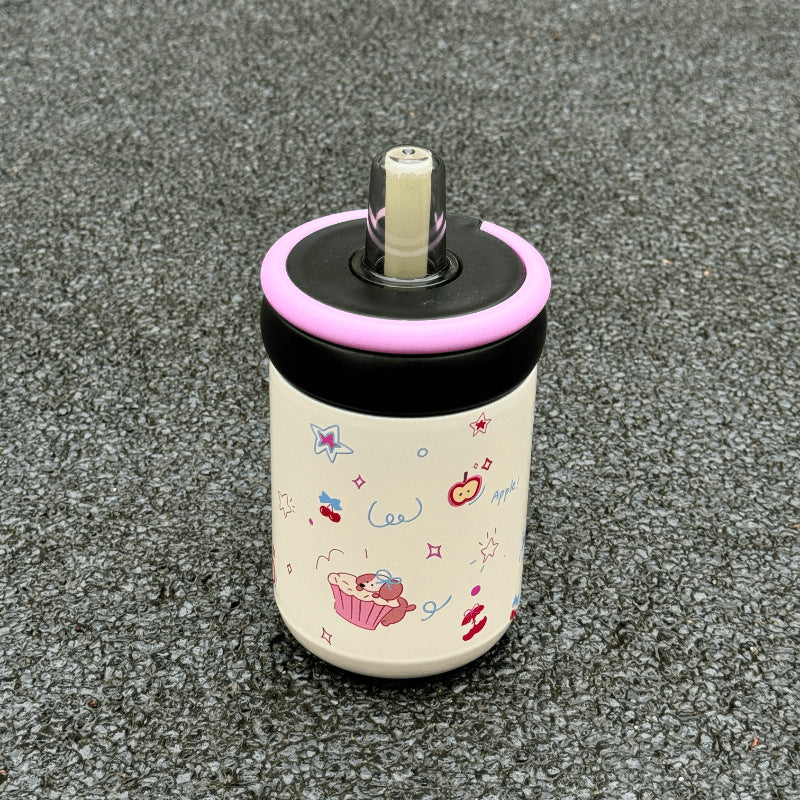 Ladies drinking cup with funny Hello Kitty design Bowlift