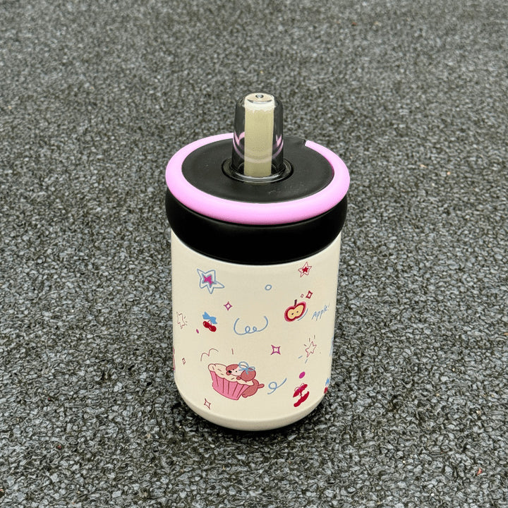 Ladies drinking cup with funny Hello Kitty design Bowlift