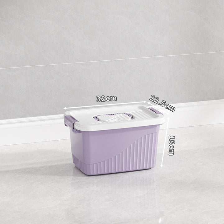 Multi-Functional Storage Box with Durable Lid Bowlift