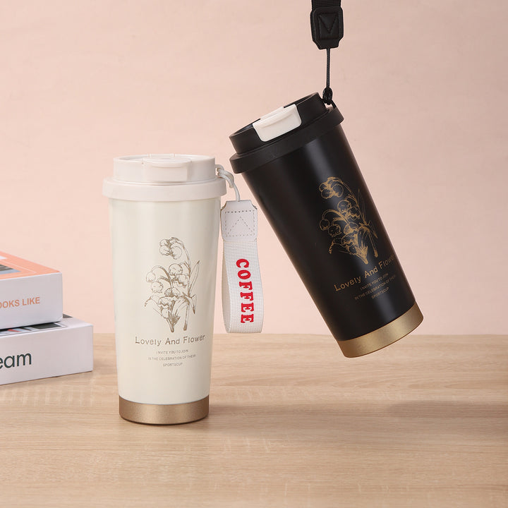 Ladies elegant and insulated to-go drinking cup Bowlift