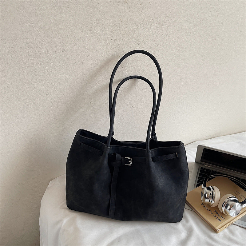 Premium Soft Leather Tote Bag Bowlift