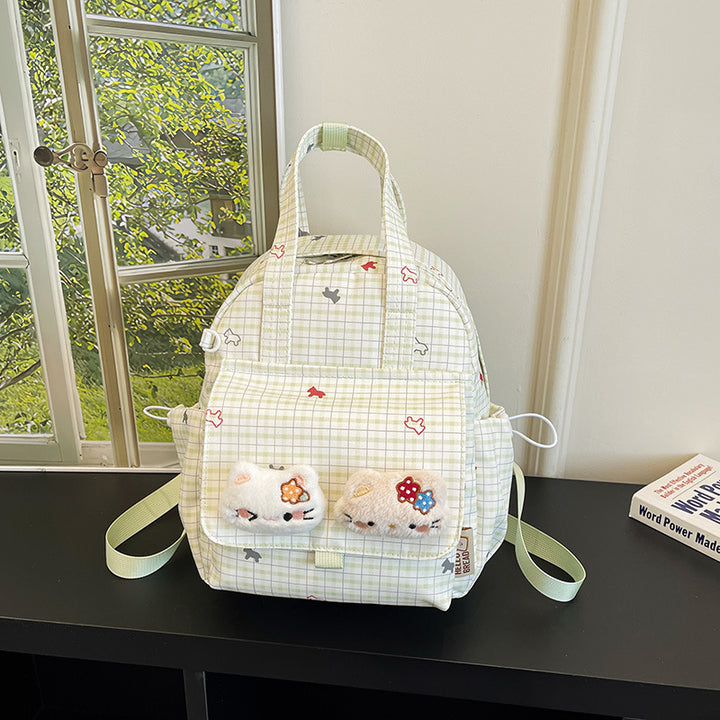 Adorable Plush Animal-Themed Backpack