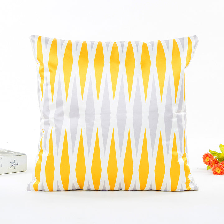 Geometric Pattern Throw Pillow