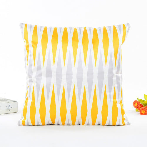 Geometric Pattern Throw Pillow