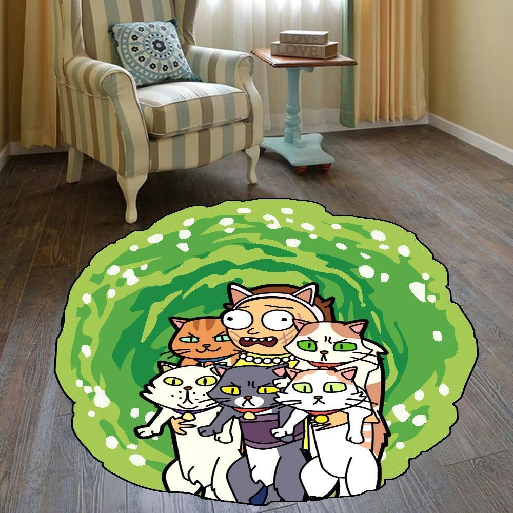 Cartoon-Themed Area Rug