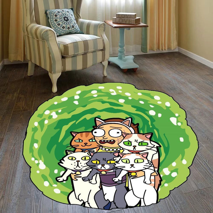 Cartoon-Themed Area Rug