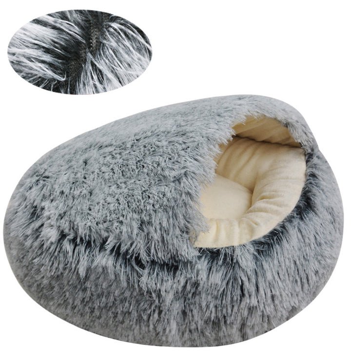 Cozy Soft  Hideaway  Dog Bed
