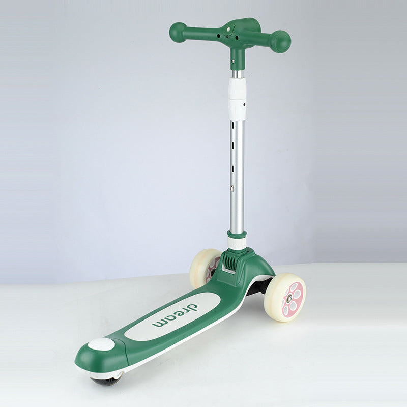 Three-Wheel Adjustable Kick Scooter Bowlift