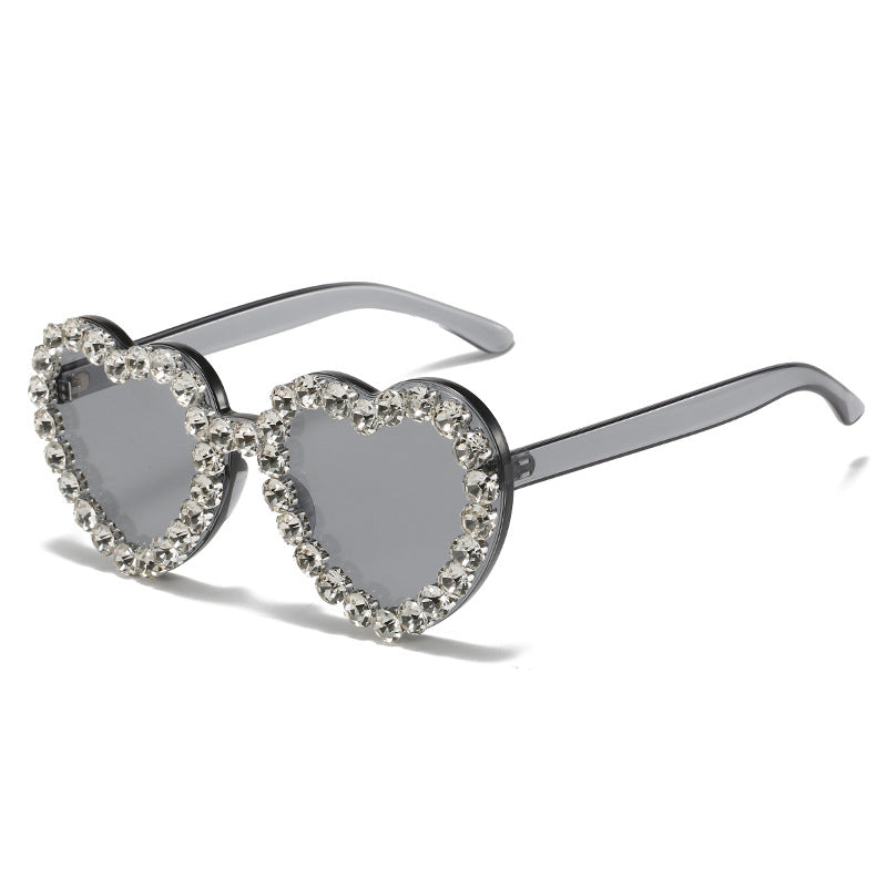 Heart-Shaped Glamorous Sunglasses Bowlift
