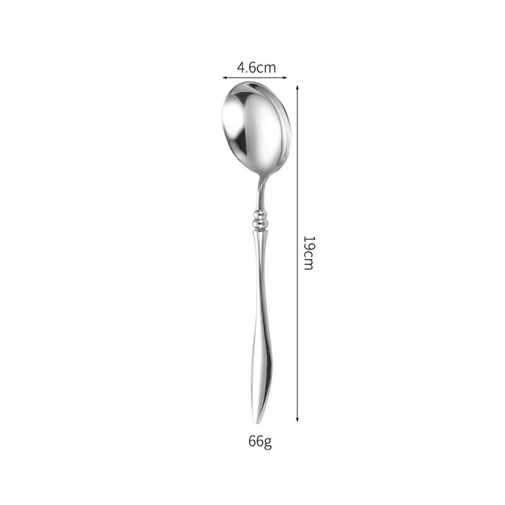 Elegant table knife with fine wave pattern Bowlift