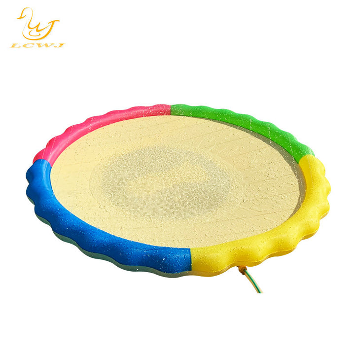Dog swimming pool with sprinkler system Bowlift