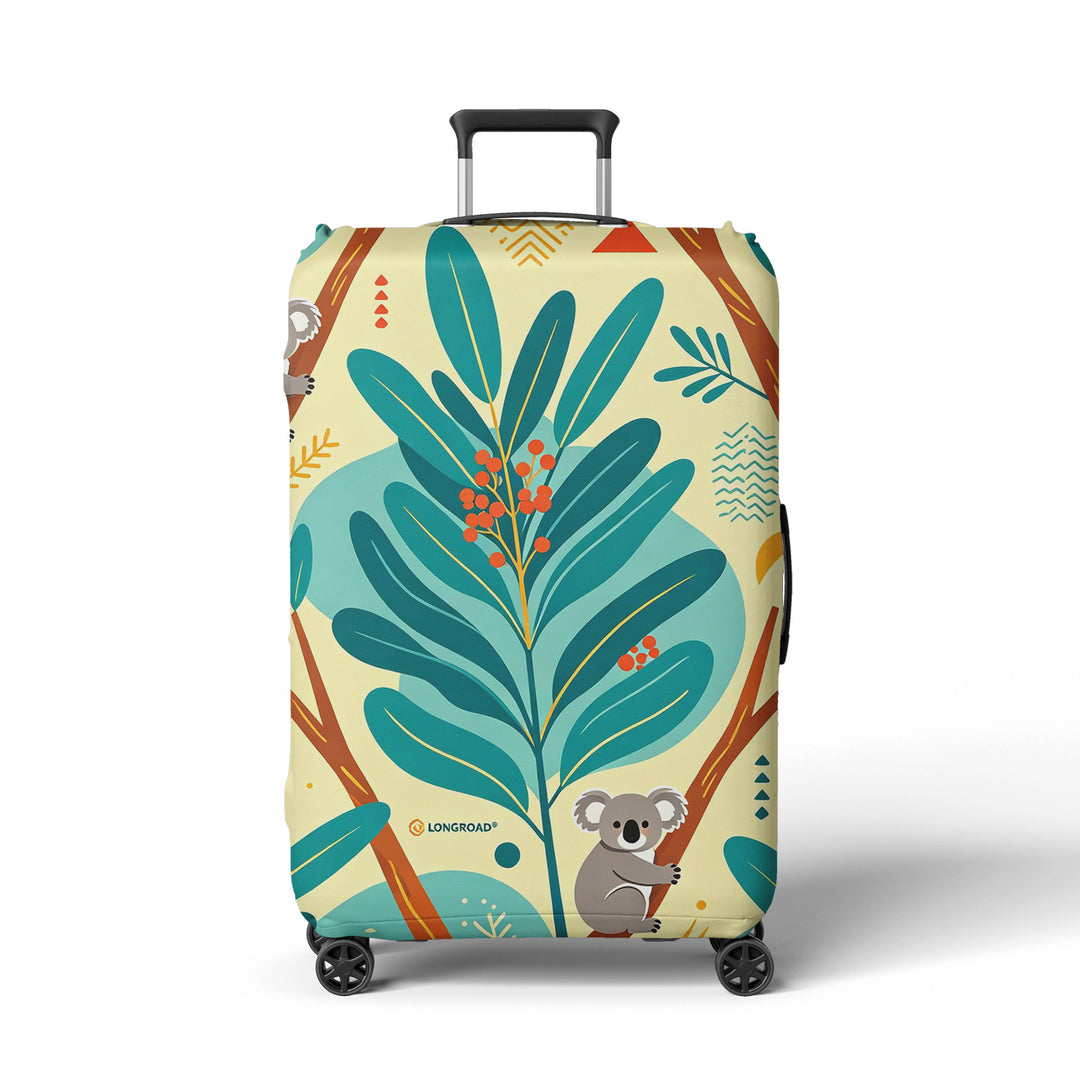 Women's suitcase sock with colorful coral design Bowlift