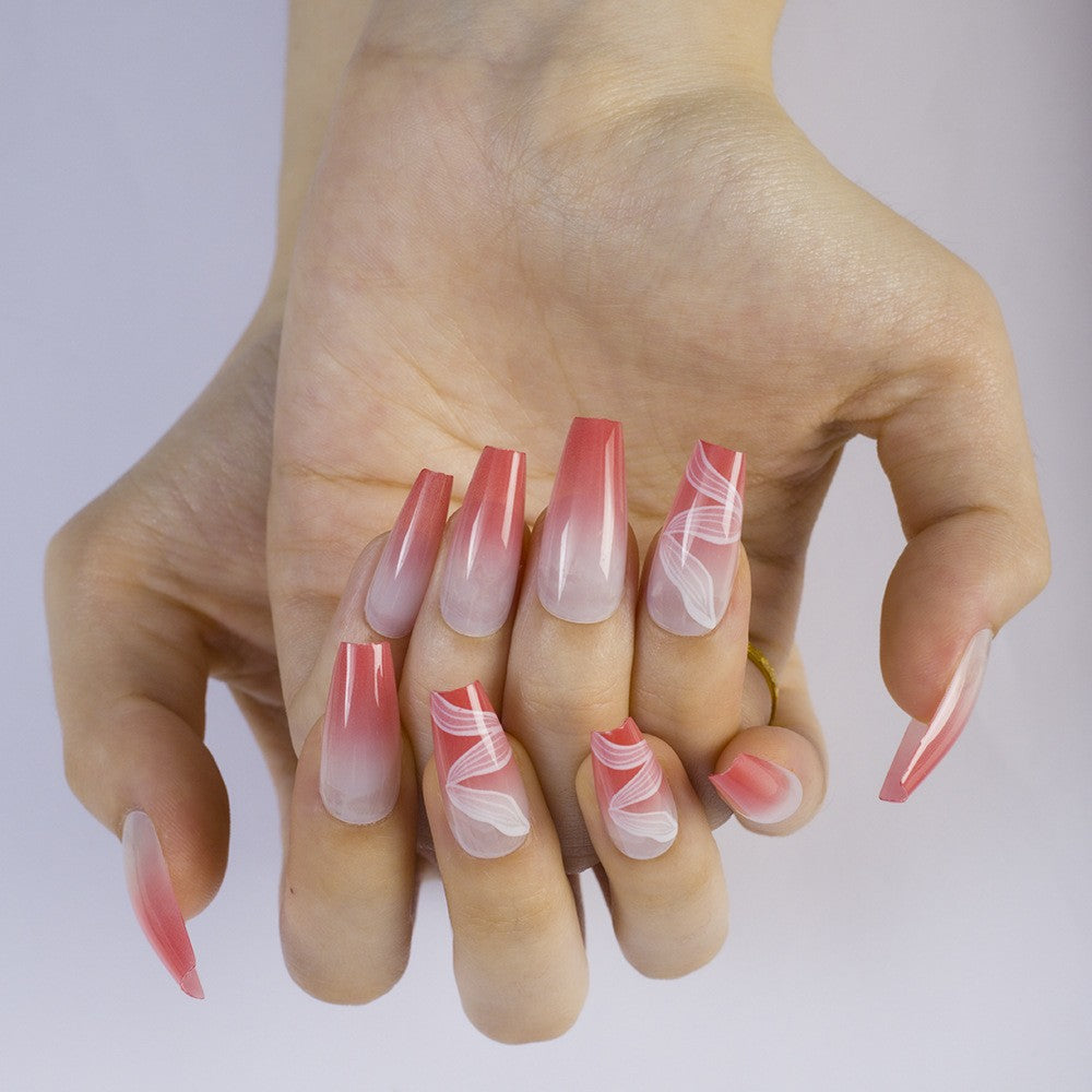 Elegant and Natural Nail Decoration Bowlift